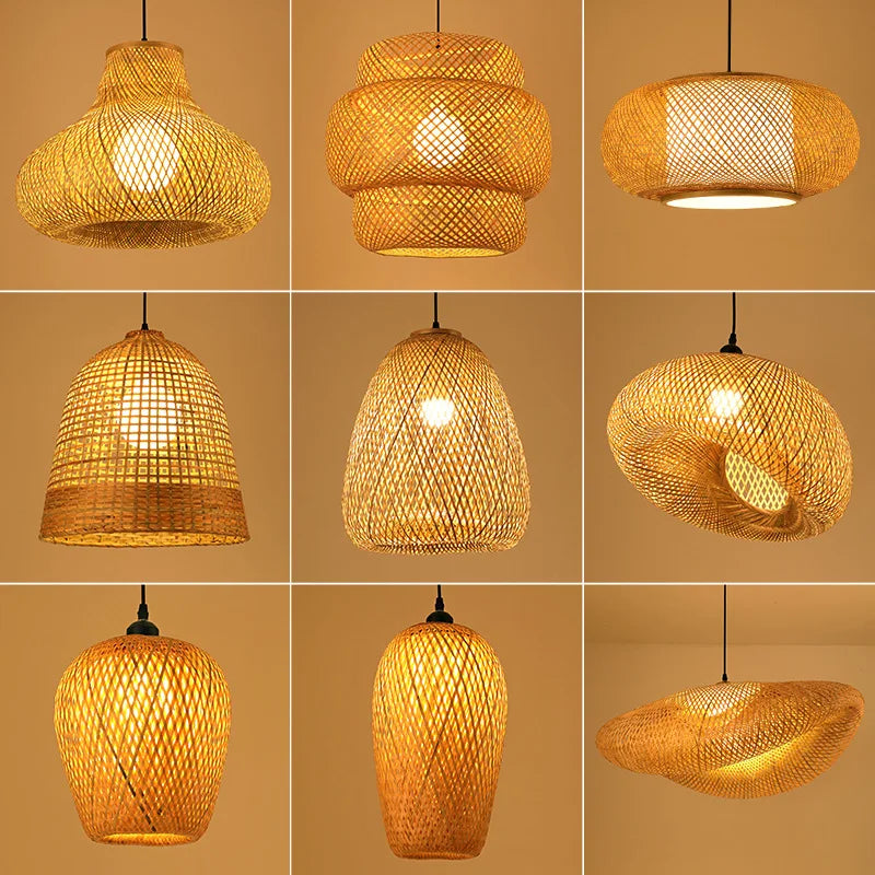 RattanLuxe - Natürliche Rattanbeleuchtung für das Zuhause