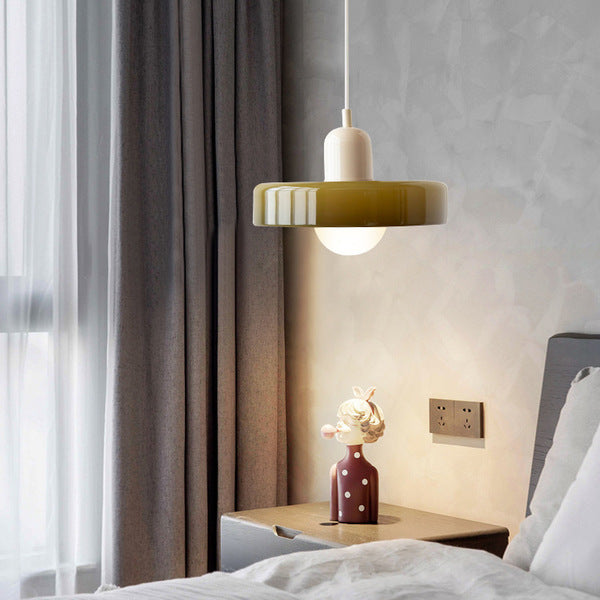 BauhausGlow | Coloured Glass Pendant Light