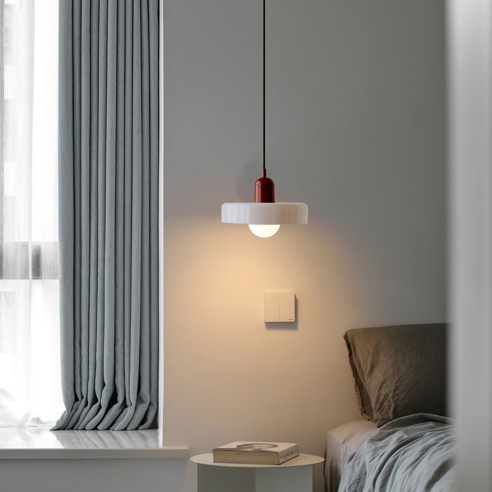 BauhausGlow | Coloured Glass Pendant Light