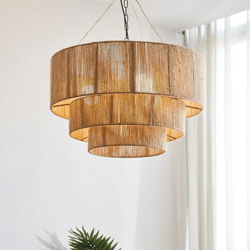 CascadeGlow - Boho-inspirierte Pendelleuchte