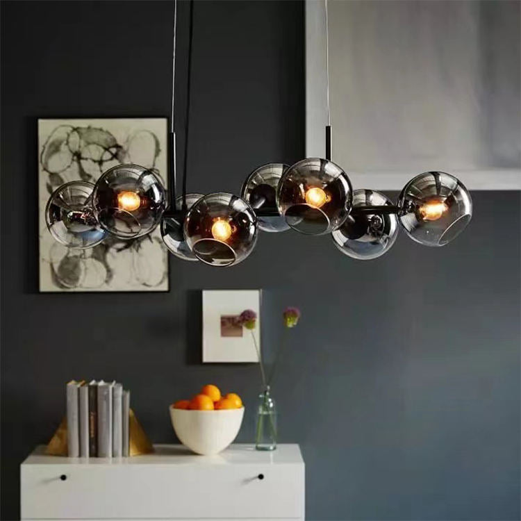 NordicGlow - Glas Kugle Lysekrone