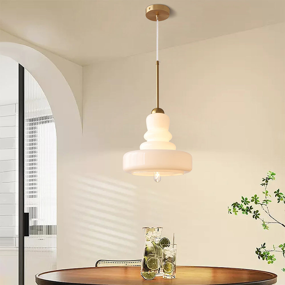 ColorSphere - Bauhaus inspirierte Kürbis-Pendelleuchte