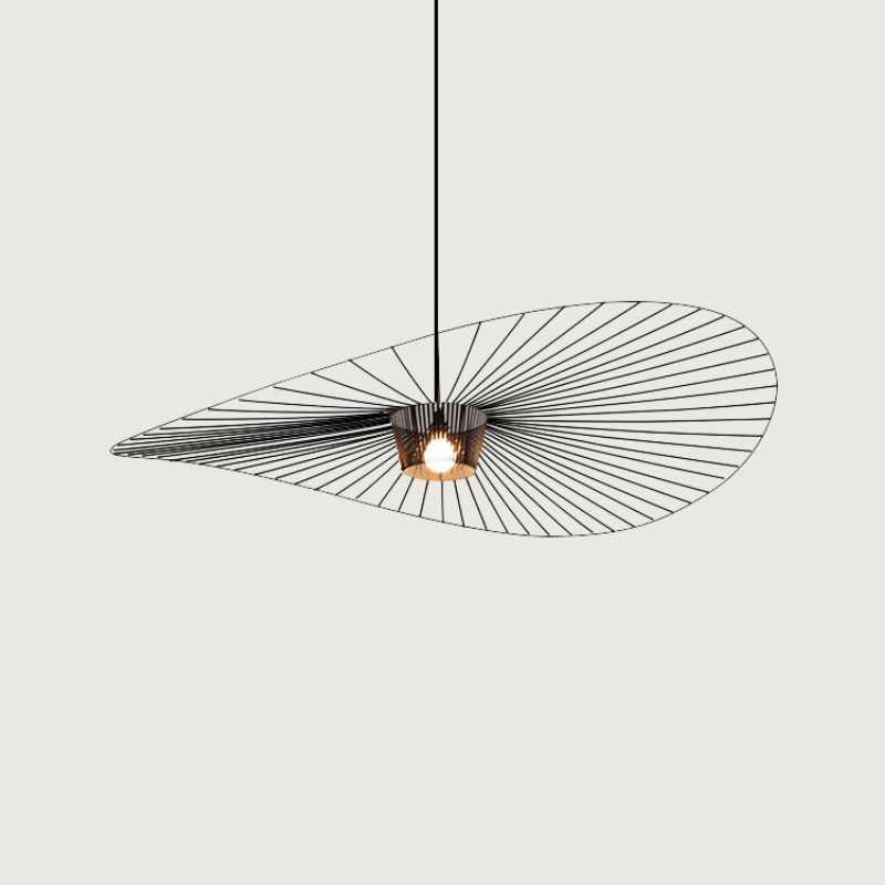 ZenSphere | LED pendel i skandinavisk rattan-look