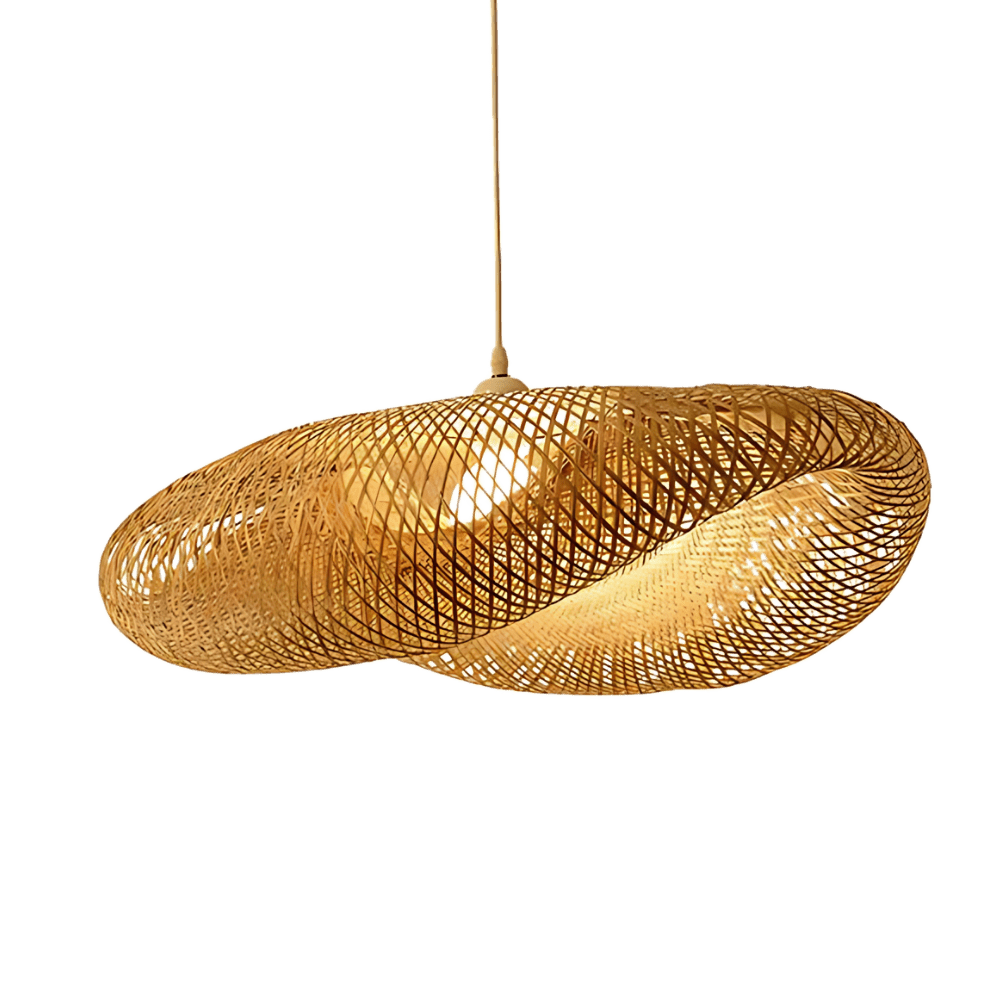 BohoRay - Bamboo Pendant Light for a Natural Atmosphere