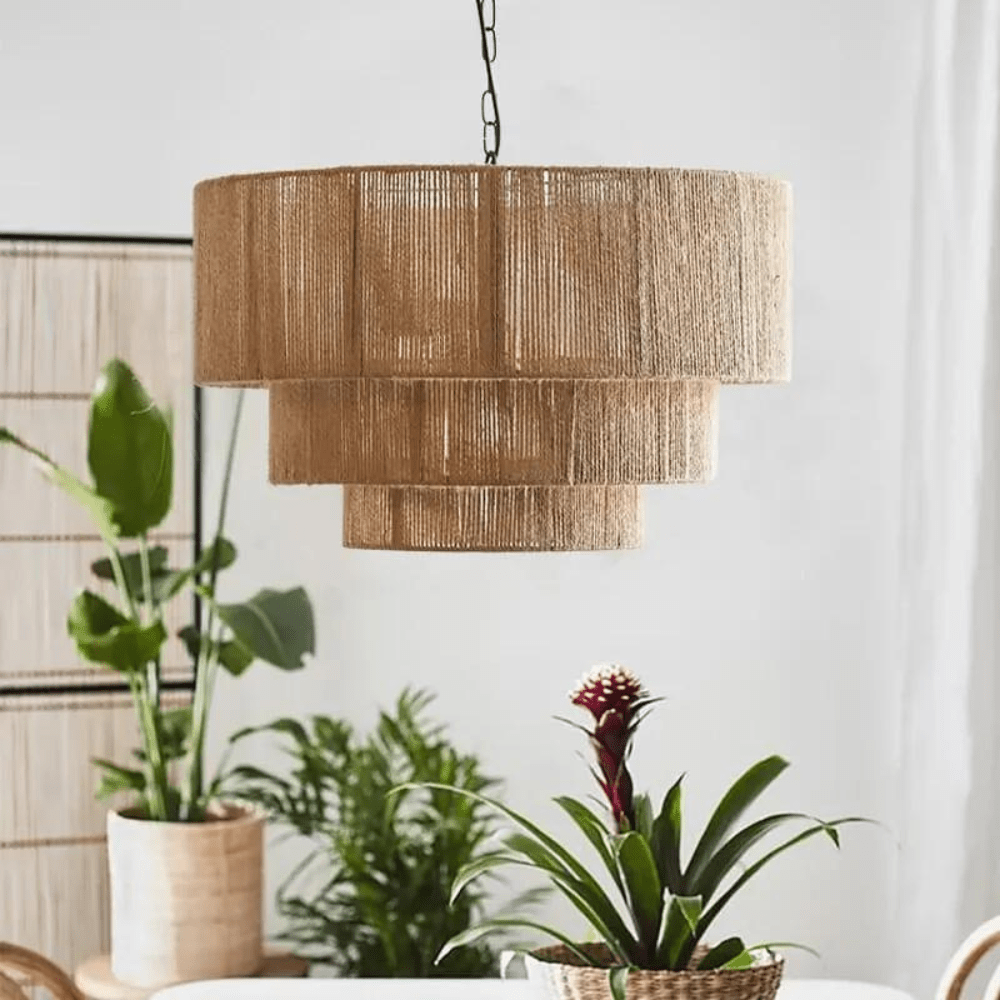 CascadeGlow - Boho-inspirierte Pendelleuchte