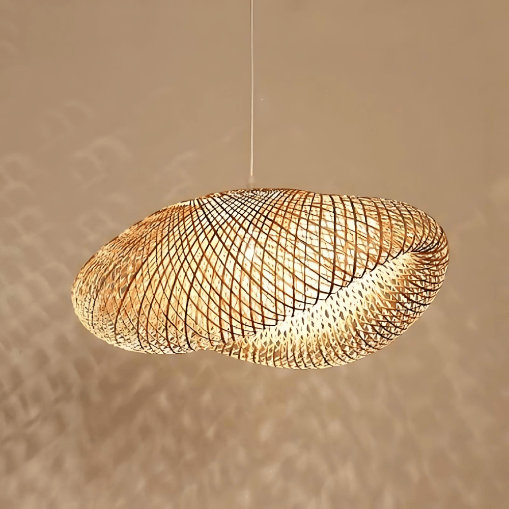 BohoRay - Bamboo Pendant Light for a Natural Atmosphere