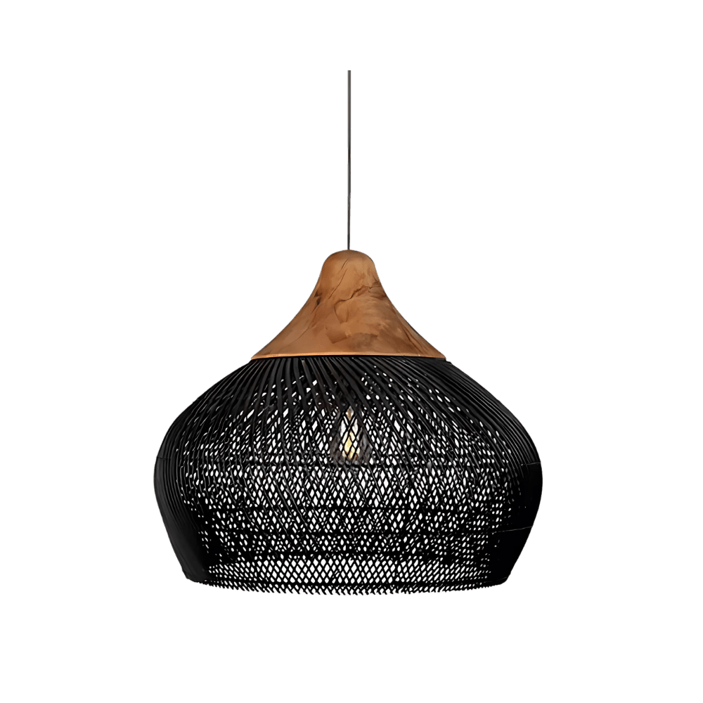 RattanDream - Boho-inspirierte handgefertigte Pendelleuchte