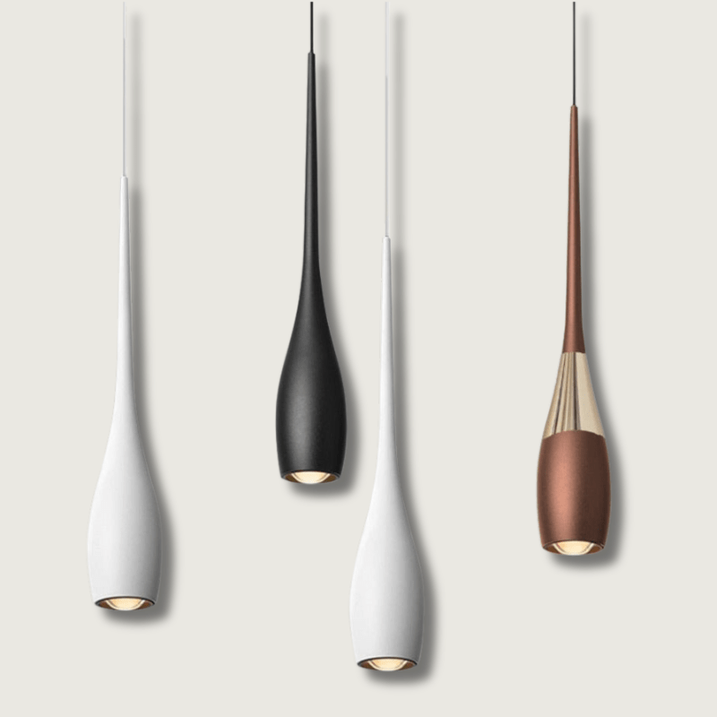 BrightForm - Slim LED Pendant Light for Stylish Illumination