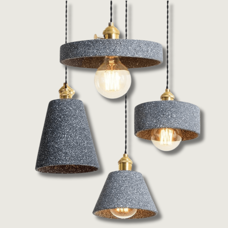 LoftVibe - Industrial Cement Pendant Light