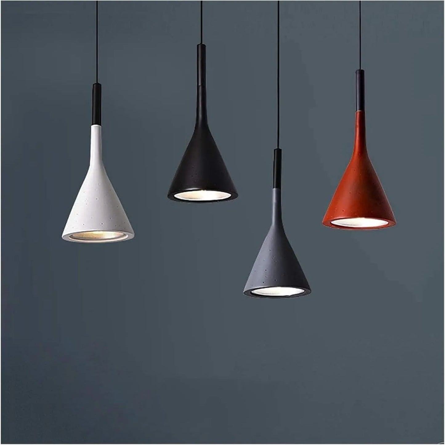LuminaForm - Modern Pendant Light in Aluminium with Flexible Cable