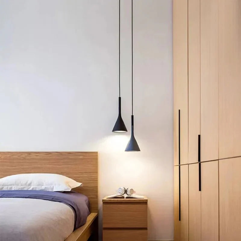 LuminaForm - Modern Pendant Light in Aluminium with Flexible Cable