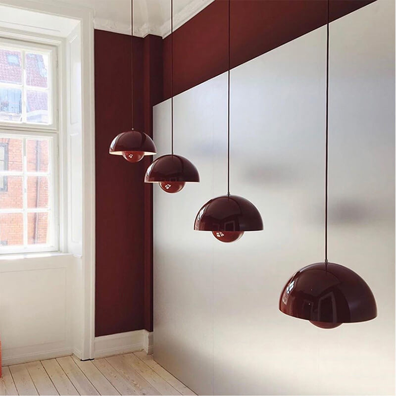 ScandiMacaron - Semi-Round Pendant Light