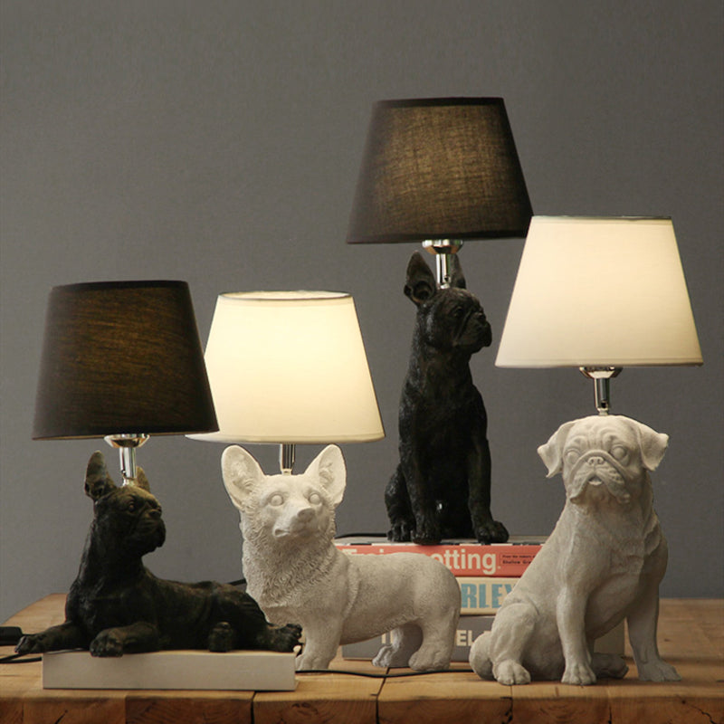 PoterGlam | Art Deco hundebordlampe