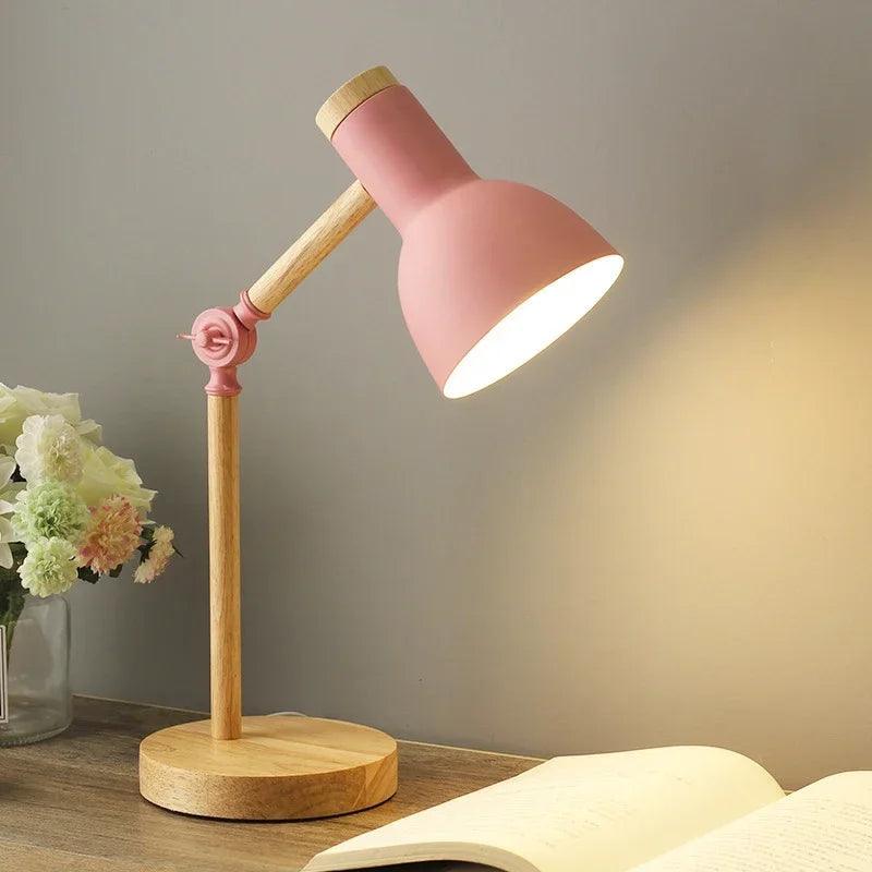 WoodenDream - Skandinavisk Træbordlampe
