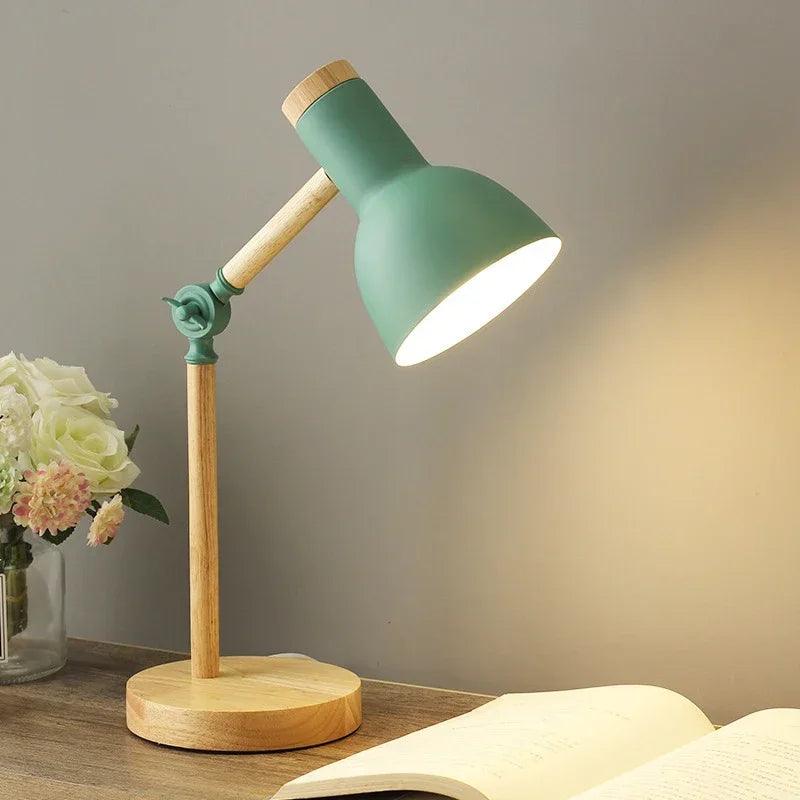 WoodenDream - Skandinavisk Træbordlampe