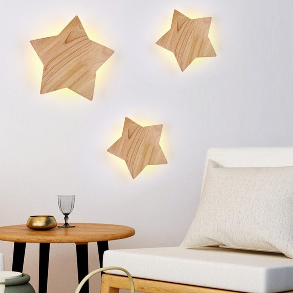 LignaStar - Wall Lamp Made of Solid Wood