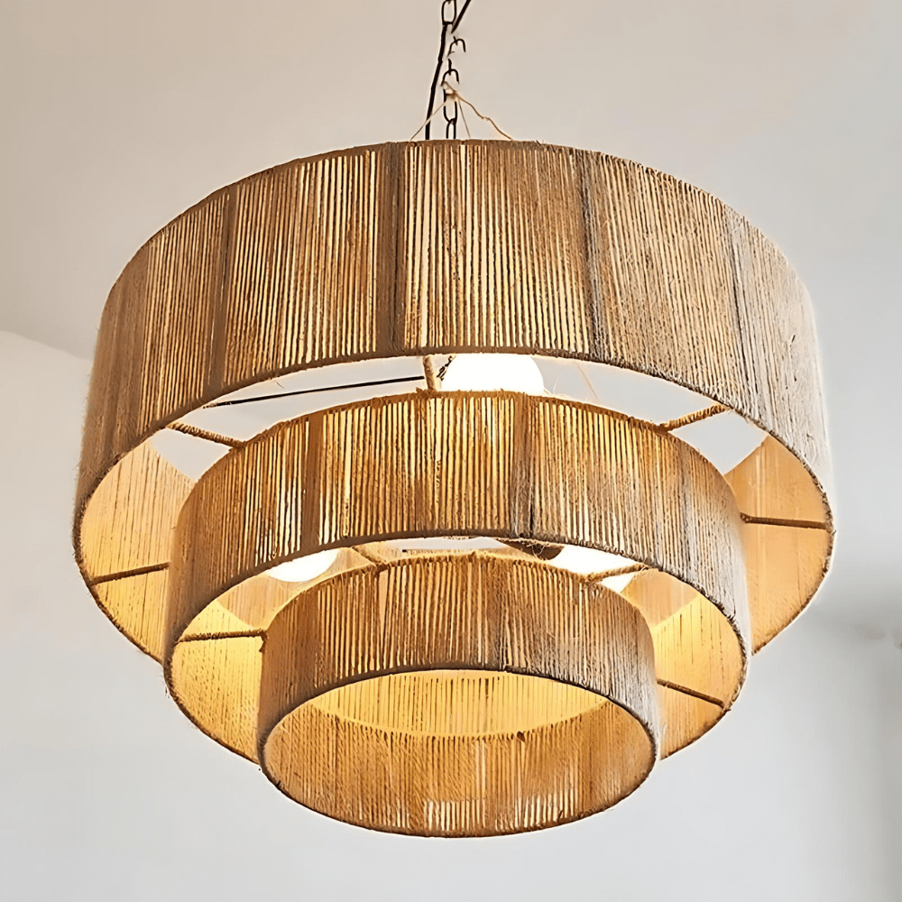 CascadeGlow - Boho-inspirierte Pendelleuchte