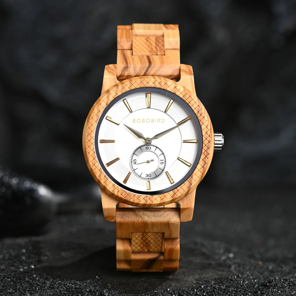 WoodlandChrono – Håndlavet træ forretningsur