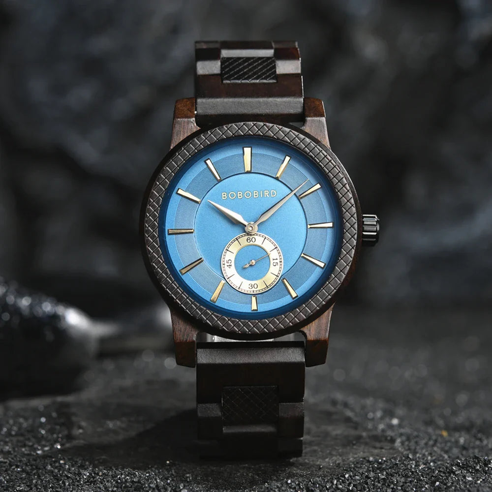 WoodlandChrono – Håndlavet træ forretningsur