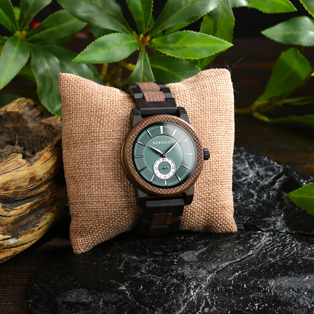 WoodlandChrono – Håndlavet træ forretningsur