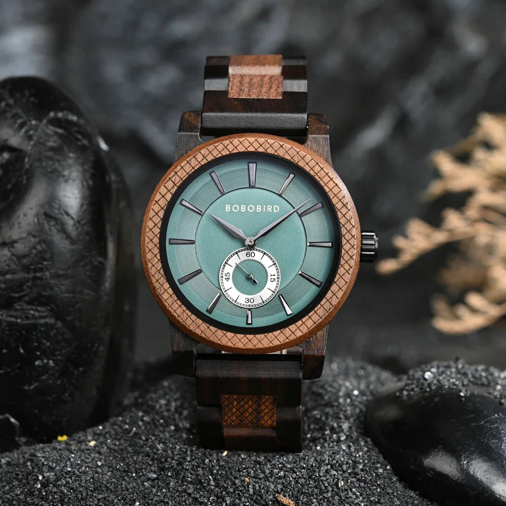 WoodlandChrono – Håndlavet træ forretningsur