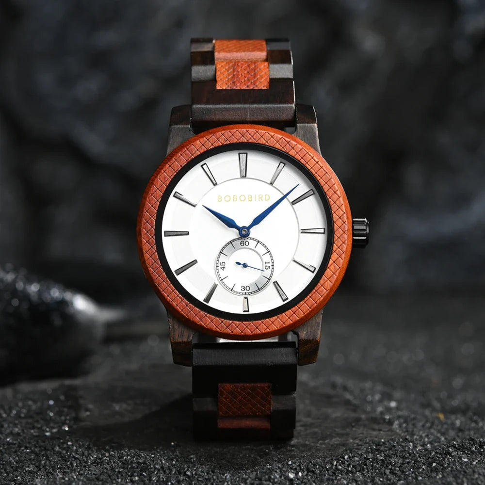 WoodlandChrono – Håndlavet træ forretningsur