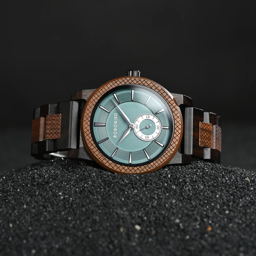 WoodlandChrono – Håndlavet træ forretningsur