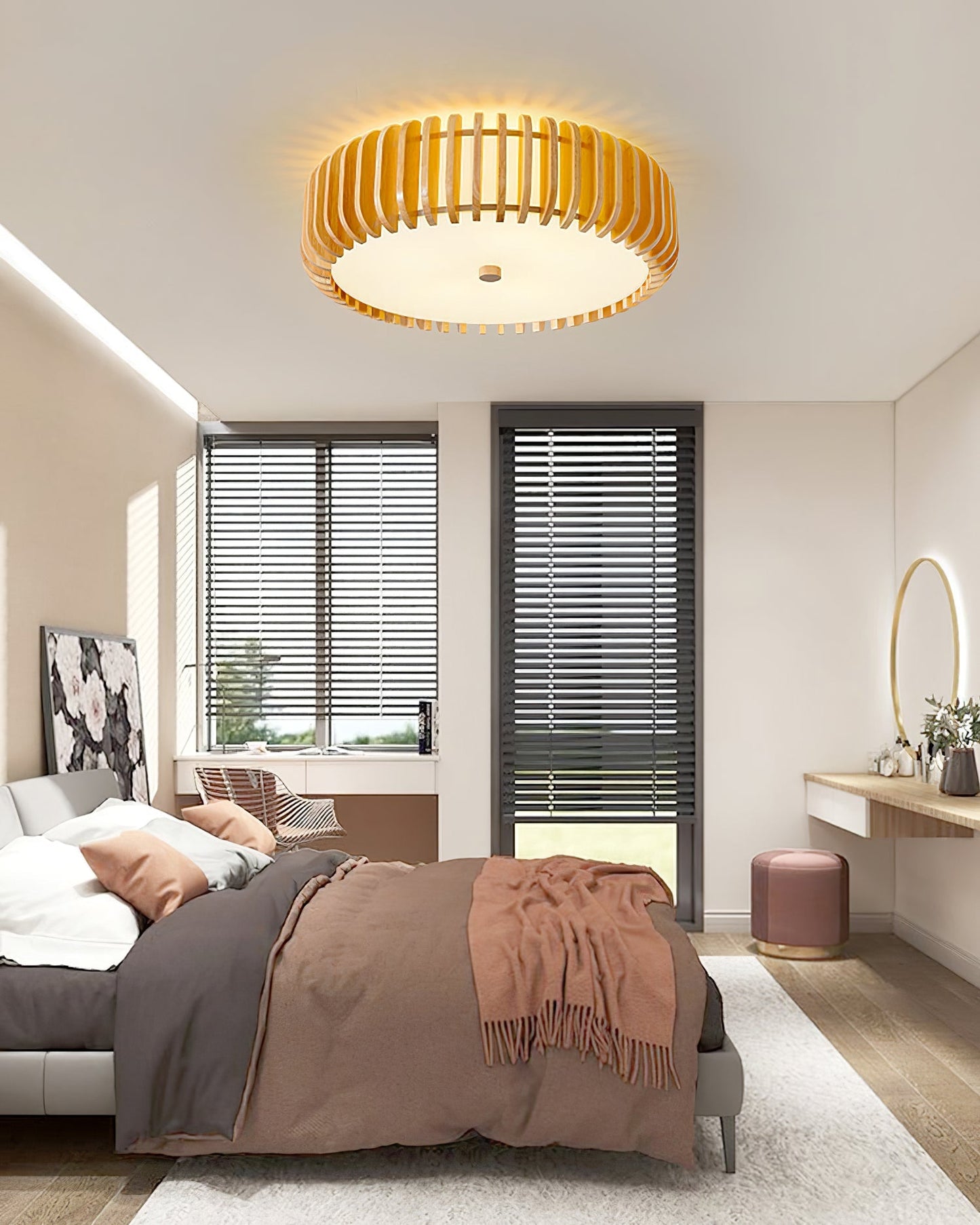 TamburoWood - Ceiling Light