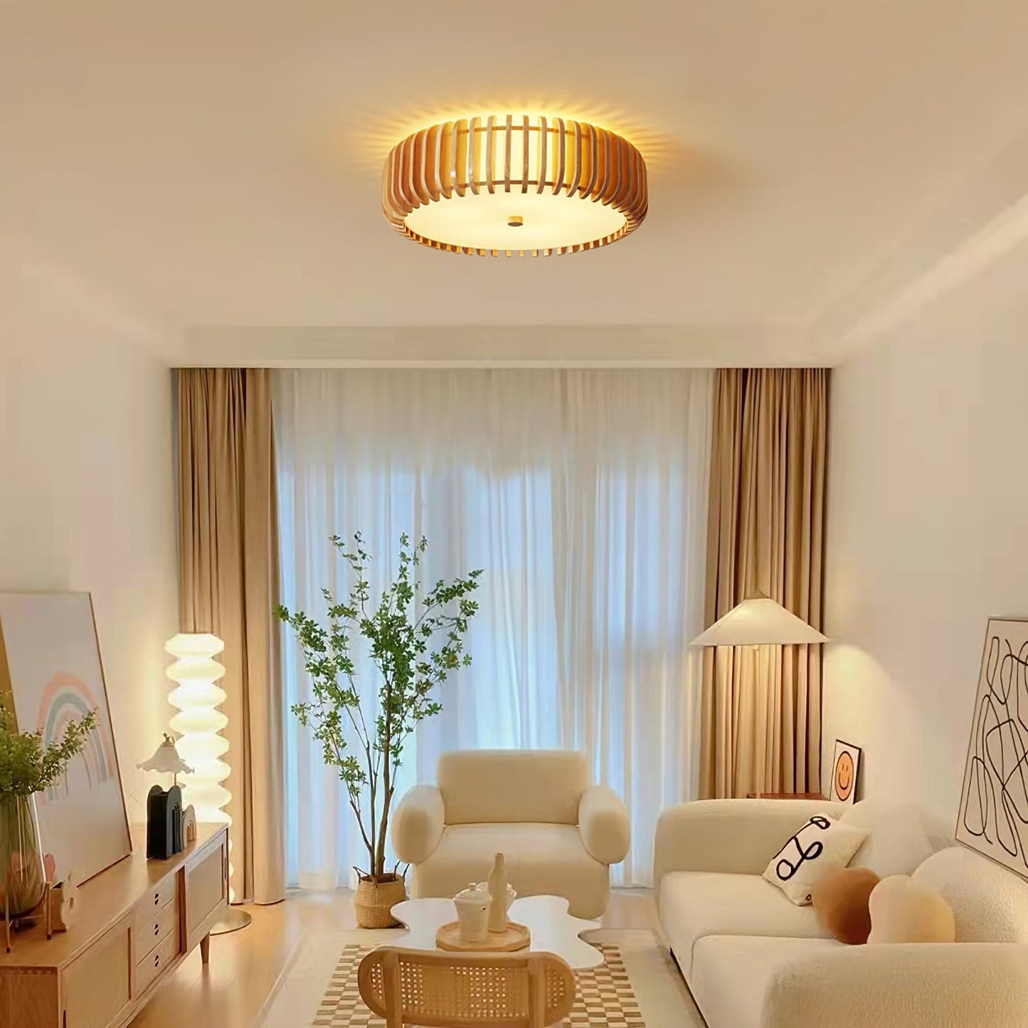 TamburoWood - Ceiling Light