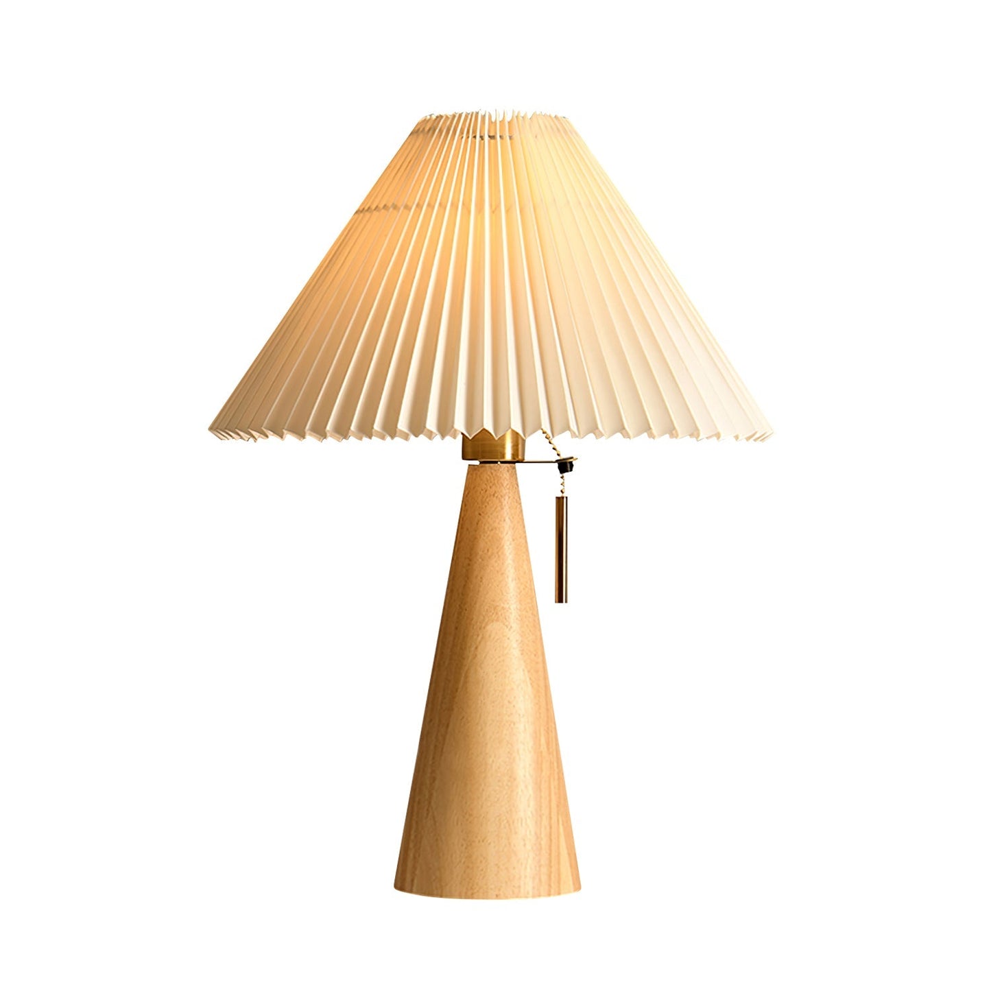 TimberLight - Moderne træ- og metallampe til bord