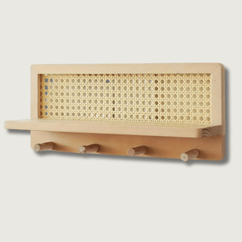 RetroShelf - Trevegghylle med kroker