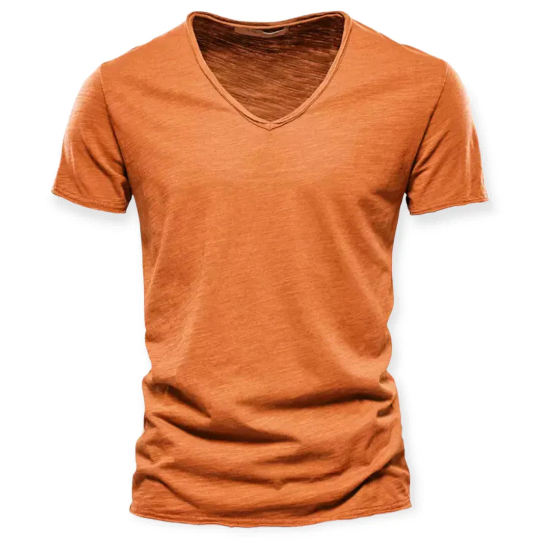 T-shirt à col en V pour hommes