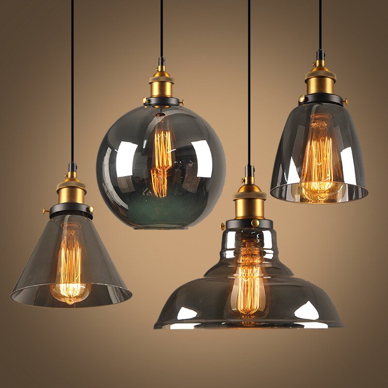 SmokeSphere - Stilfuld industriel pendel lavet af glas