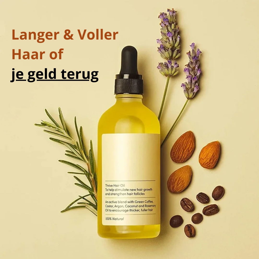 Naturlig rosmarin hårvekstolje