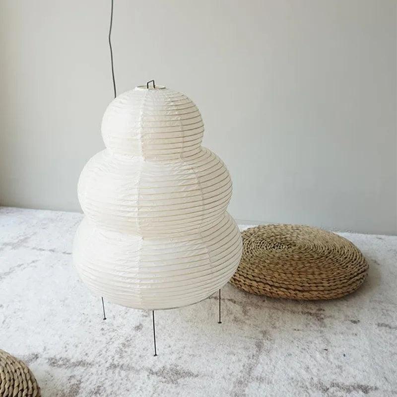 ZenAkari - Elegant Japandi Rispapirlampe