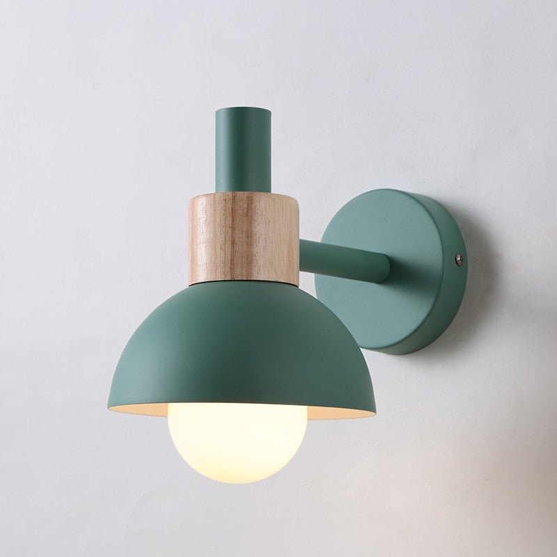 WoodenAura - Lampe murale en bois Julie