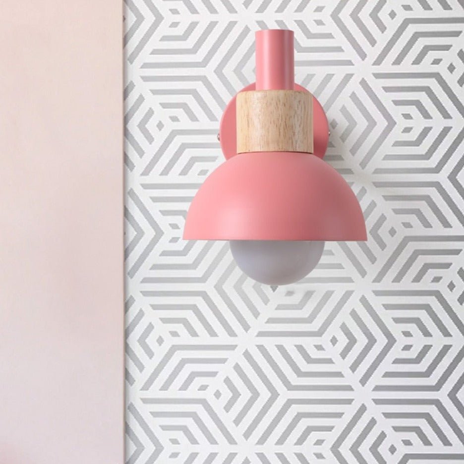 WoodenAura - Lampe murale en bois Julie