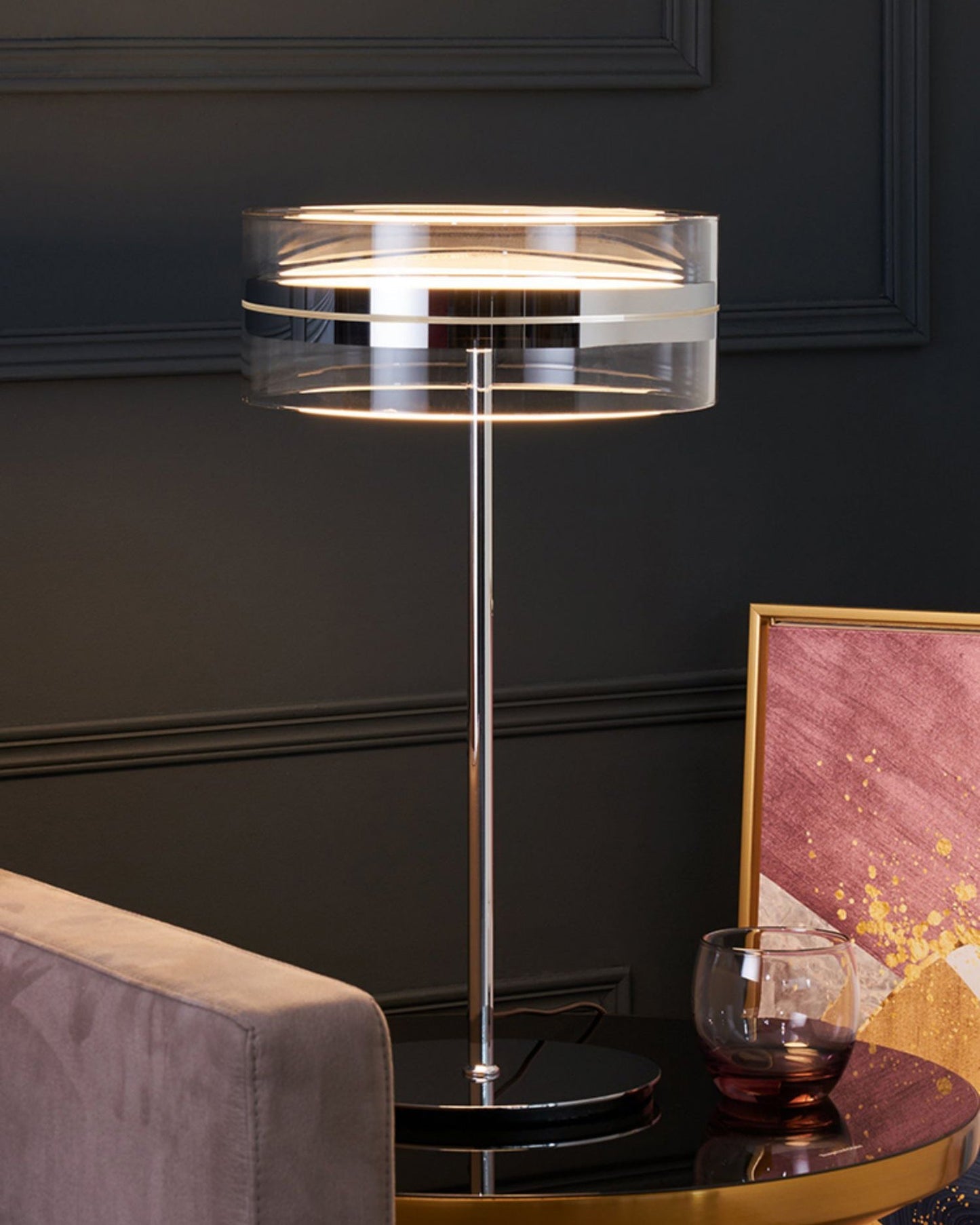 KaedeLuxe - Bordlampe med bæredygtigt træ og elegant finish