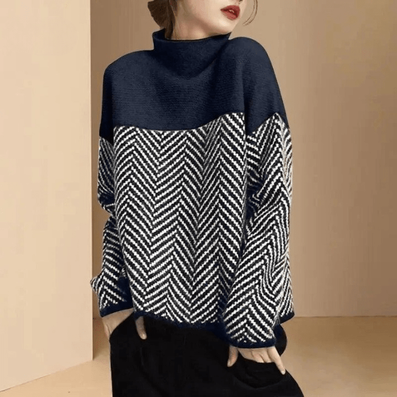 PureKnit - Pull à col roulé doux et élégant
