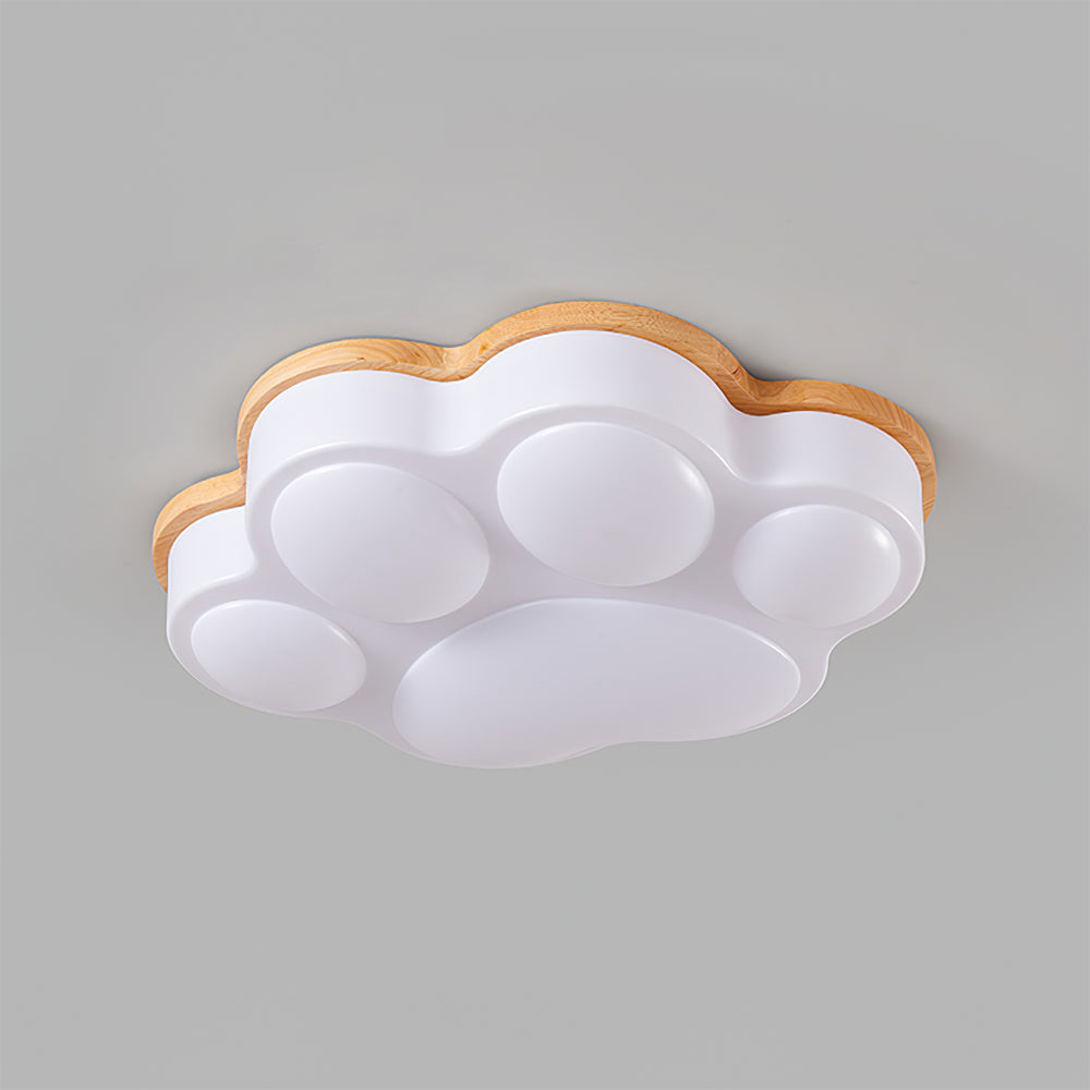 PootLuxe - Plafonnier avec design de patte de chat et éclairage intime