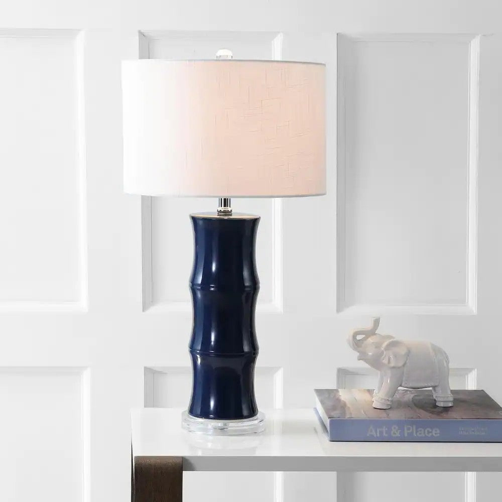 CeramicLicht - Bordlampe med elegant keramisk form og varmt lys
