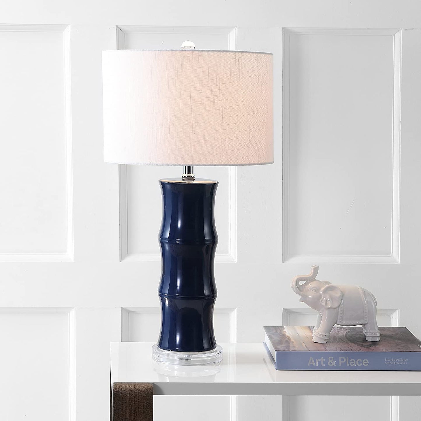 CeramicLicht - Bordlampe med elegant keramisk form og varmt lys