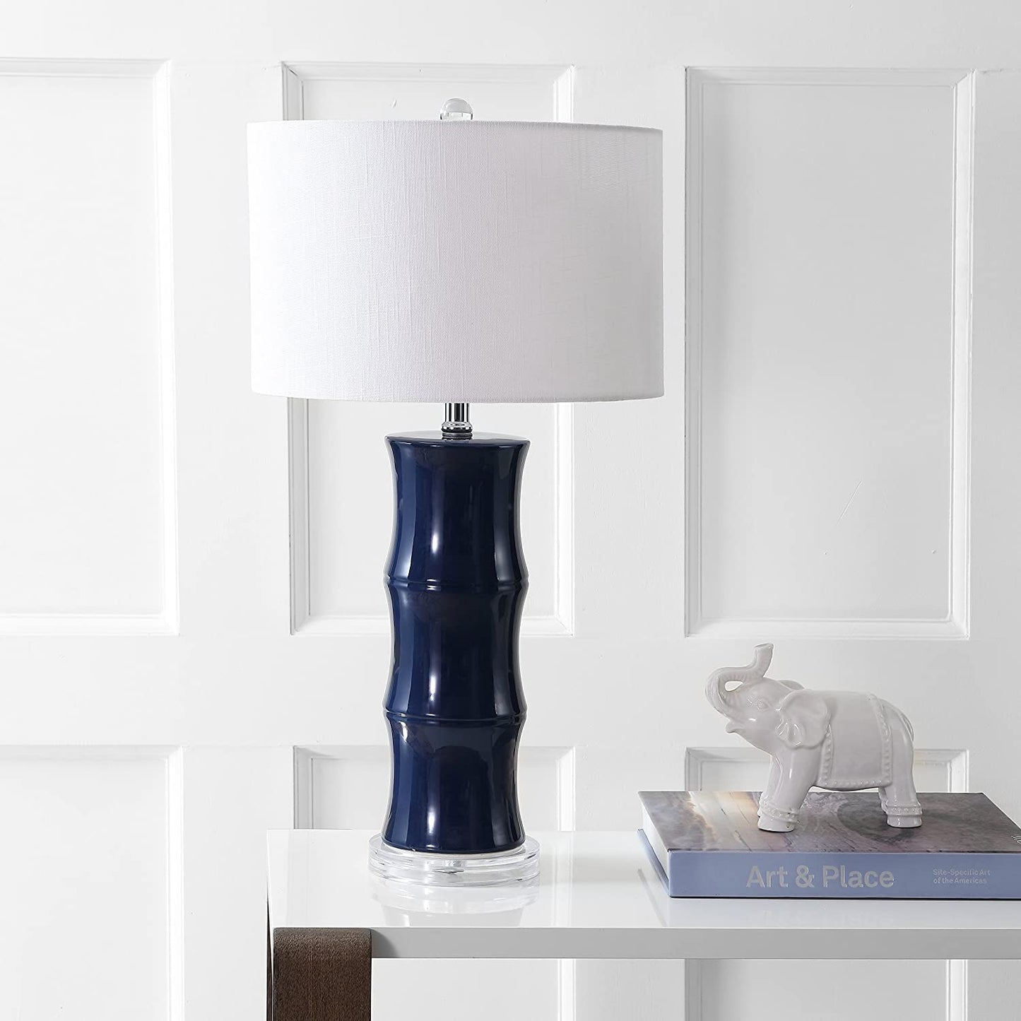 CeramicLicht - Bordlampe med elegant keramisk form og varmt lys
