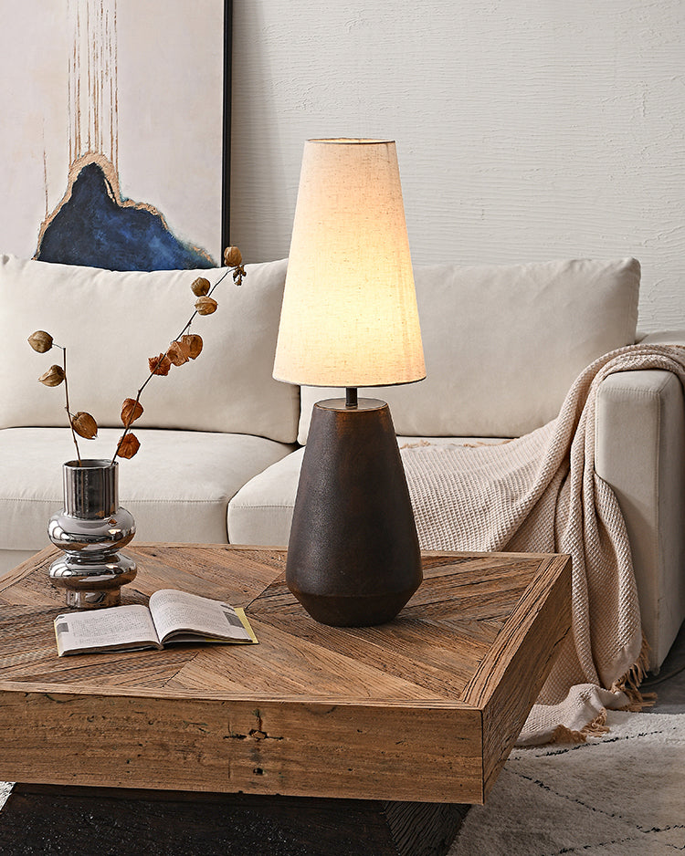TaperedGlow - Lampe de table en céramique