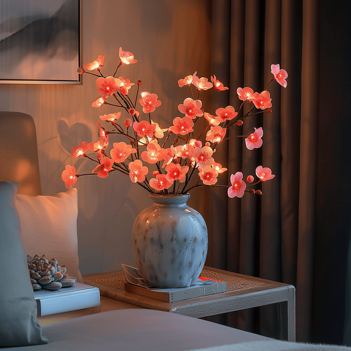OliveLight - Fortryllende fe-lampe med olivengren