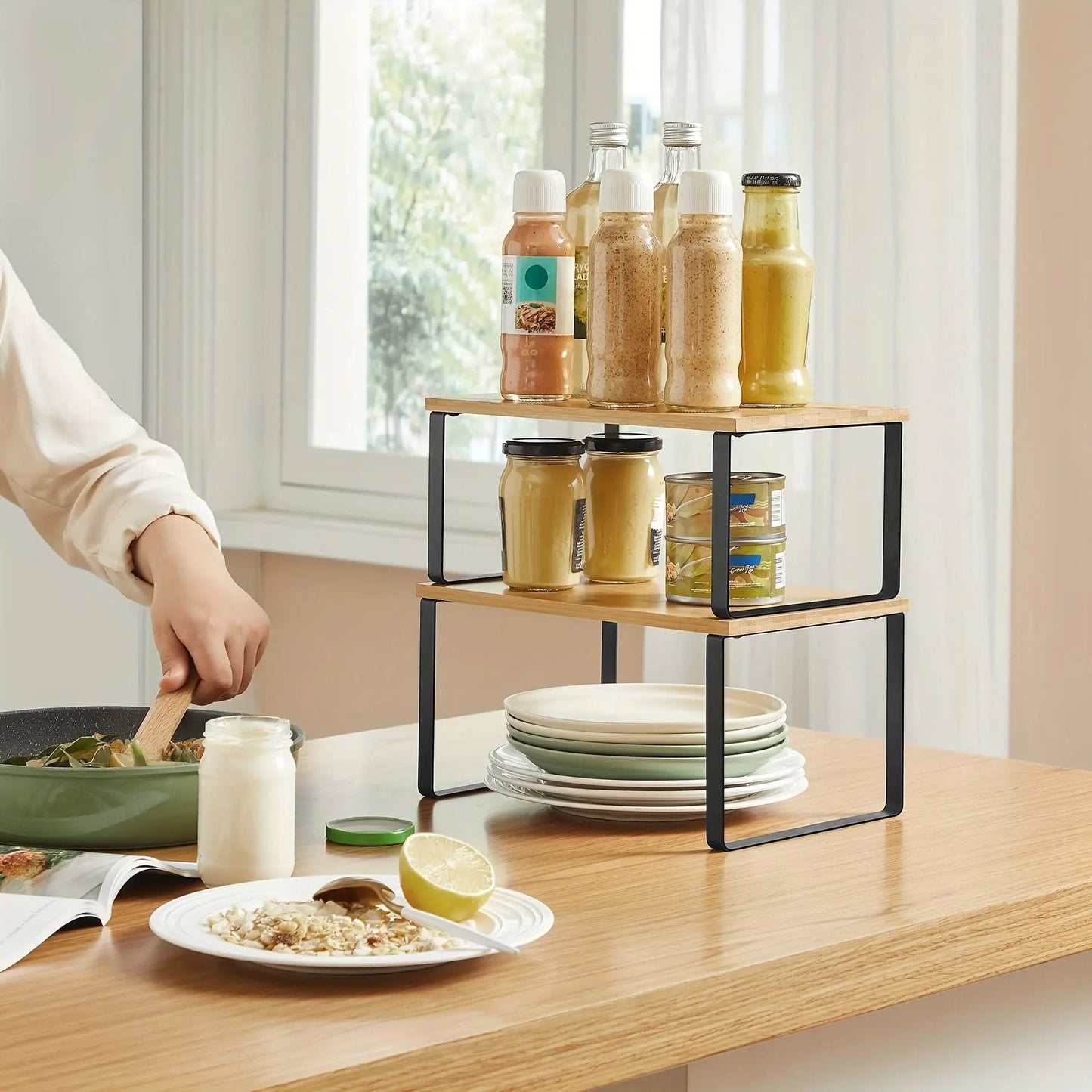 TidyShelf - 2-Pack Spice Racks for Your Kitchen