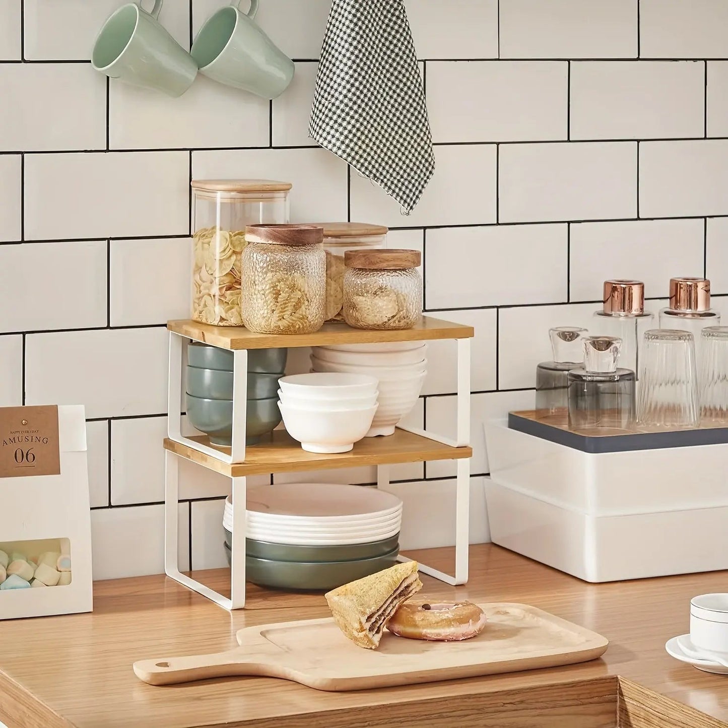 TidyShelf - 2-Pack Spice Racks for Your Kitchen