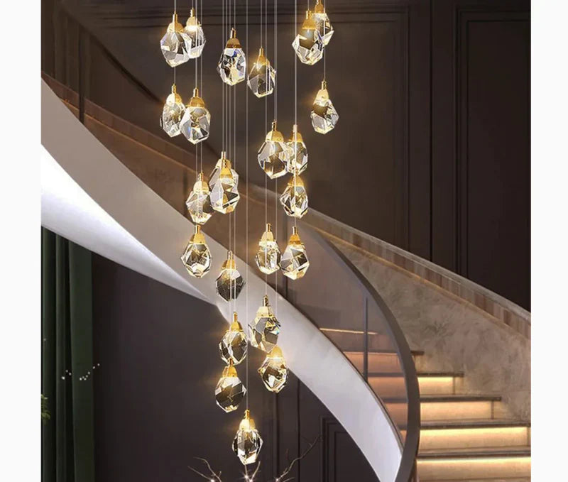 DiamondGlow - Crystal Pendant Light
