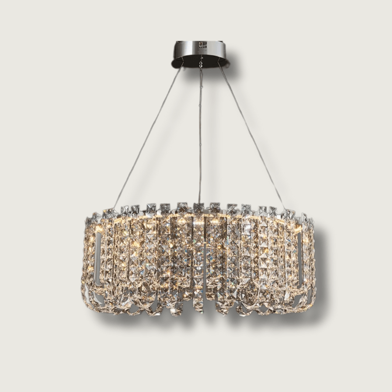 GlitterGlow - Luksuriøs krystall LED-lysekrone