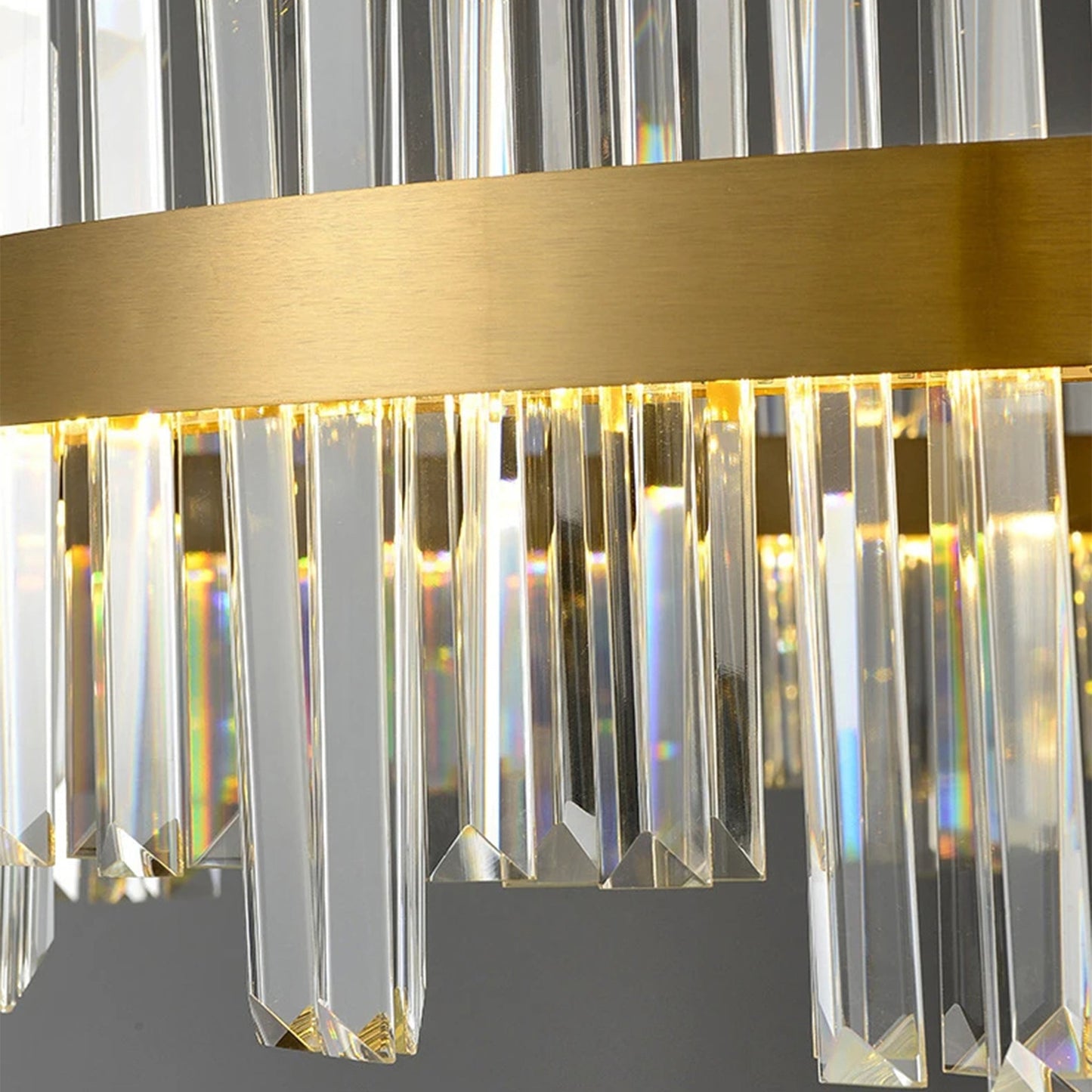 VetroGlow - Moderne glas trommelysependel
